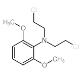 Benzenamine,N,N-bis(2-chloroethyl)-2,6-dimethoxy- picture