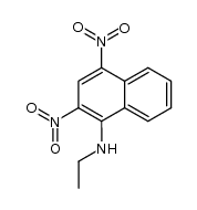 ethyl-(2,4-dinitro-[1]naphthyl)-amine Structure