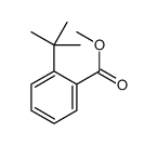 methyl 2-tert-butylbenzoate结构式