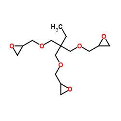 2-({2,2-Bis[(oxiran-2-ylmethoxy)methyl]butoxy}methyl)oxirane structure