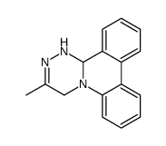 3-methyl-4,13b-dihydro-1H-[1,2,4]triazino[4,3-f]phenanthridine Structure