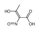 Crotonic acid, 3-hydroxy-2-nitroso- (8CI)结构式