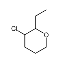 3-chloro-2-ethyloxane结构式