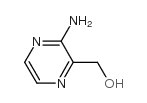 (3-Aminopyrazin-2-yl)methanol structure