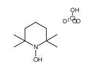 2,2,6,6-Tetramethyl-1-hydroxypiperidiniumperchlorat结构式