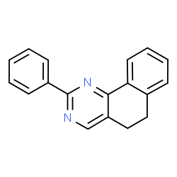 2-Phenyl-5,6-dihydrobenzo[h]quinazoline Structure