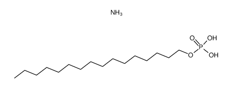 ammonium hexadecyl hydrogen phosphate结构式