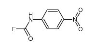 (4-nitro-phenyl)-carbamoyl fluoride Structure