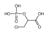 3-chloro-2-phospholactic acid结构式