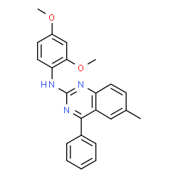 N-(2,4-Dimethoxyphenyl)-6-methyl-4-phenylquinazolin-2-amine picture