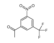1-(3-硝基-5-三氟甲基-苯基)-乙酮结构式
