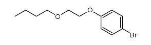 1-溴-4-(2-丁氧基乙氧基)苯结构式