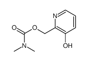 (3-hydroxypyridin-2-yl)methyl N,N-dimethylcarbamate结构式