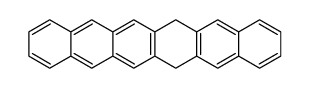 6,15-dihydro-hexacene Structure