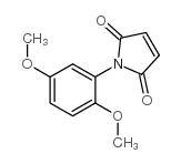 1-(2,5-二甲氧基-苯基)-吡咯-2,5-二酮结构式