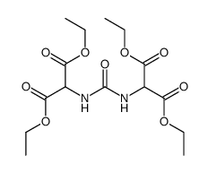 ureylenedi-malonic acid tetraethyl ester Structure