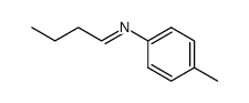 N-(p-tolyl)butan-1-imine结构式