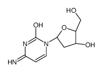 4-amino-1-[(2R,4R,5R)-4-hydroxy-5-(hydroxymethyl)oxolan-2-yl]pyrimidin-2-one Structure