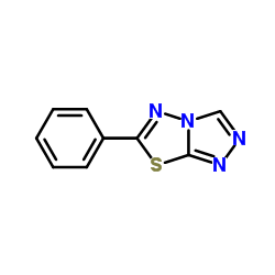 6-Phenyl[1,2,4]triazolo[3,4-b][1,3,4]thiadiazole Structure