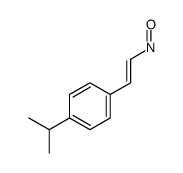 1-(2-nitrosoethenyl)-4-propan-2-ylbenzene结构式