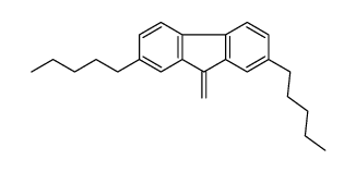 9-methylidene-2,7-dipentylfluorene结构式