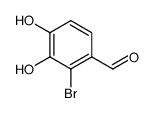 2-溴-3,4-二羟基苯甲醛结构式