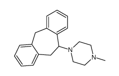 1-(6,11-dihydro-5H-dibenzo[2,1-b:1',2'-f][7]annulen-5-yl)-4-methylpiperazine Structure