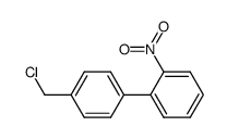 4'-chloromethyl-2-nitro-biphenyl Structure