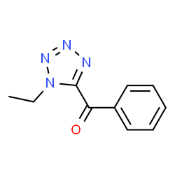 Methanone, (1-ethyl-1H-tetrazol-5-yl)phenyl- (9CI) structure