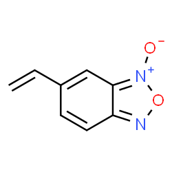 2,1,3-Benzoxadiazole,5-ethenyl-,3-oxide结构式