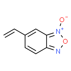 2,1,3-Benzoxadiazole,5-ethenyl-,3-oxide structure