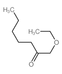1-ETHOXY-2-HEPTANONE结构式