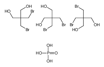 2,2-bis(bromomethyl)propane-1,3-diol,phosphoric acid结构式
