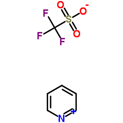 Pyridinium trifluoromethanesulfonate Structure