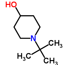1-tert-Butylpiperidin-4-ol Structure