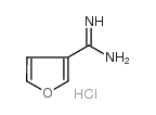 呋喃-3-羧酰亚胺酰胺盐酸盐结构式