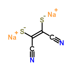 Disodium (Z)-1,2-dicyano-1,2-ethenebis(thiolate) Structure