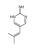 2-Pyrimidinamine, 5-(2-methyl-1-propenyl)- (9CI) picture