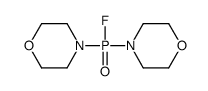 4-[fluoro(morpholin-4-yl)phosphoryl]morpholine结构式