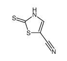 2-sulfanylidene-3H-1,3-thiazole-5-carbonitrile结构式
