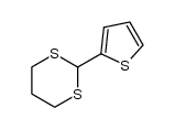 2-(thiophen-2-yl)-1,3-dithiane结构式