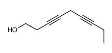 nona-3,6-diyn-1-ol Structure