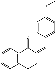 (2Z)-2-[(4-methoxyphenyl)methylidene]-1,2,3,4-tetrahydronaphthalen-1-one picture