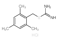 Carbamimidothioic acid, (2,4,6-trimethylphenyl)methylester, monohydrochloride (9CI) structure