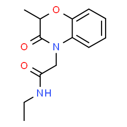 4H-1,4-Benzoxazine-4-acetamide,N-ethyl-2,3-dihydro-2-methyl-3-oxo-(9CI) picture