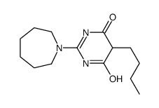 2-(azepan-1-yl)-5-butyl-1H-pyrimidine-4,6-dione结构式
