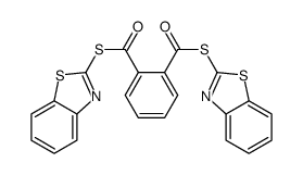 1-S,2-S-bis(1,3-benzothiazol-2-yl) benzene-1,2-dicarbothioate结构式