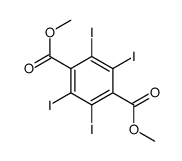 dimethyl 2,3,5,6-tetraiodobenzene-1,4-dicarboxylate Structure