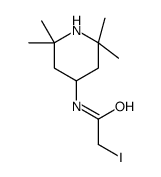 2-iodo-N-(2,2,6,6-tetramethylpiperidin-4-yl)acetamide Structure