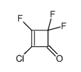 2-Cyclobuten-1-one,2-chloro-3,4,4-trifluoro- structure
